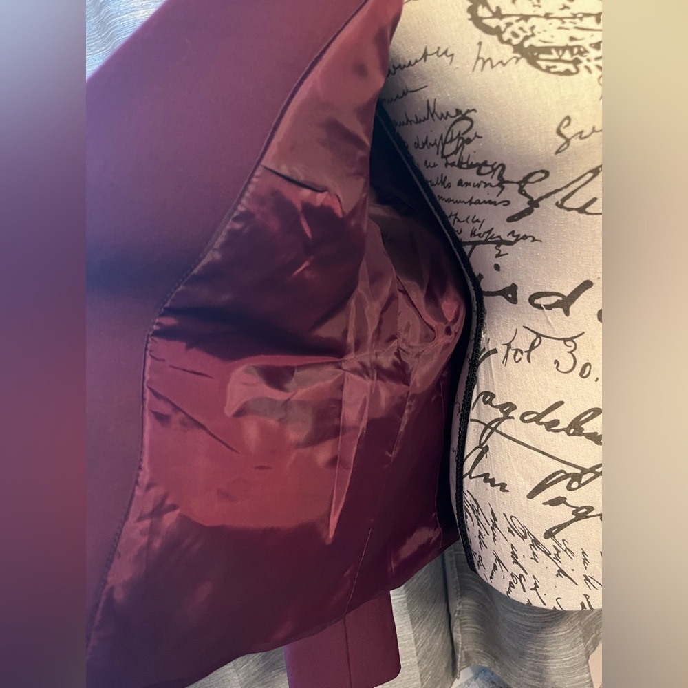 Worthington Deep Red Blazer - Picture 3 of 6